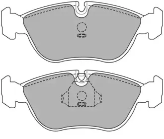 Комплект тормозных колодок, дисковый тормоз AISIN купить